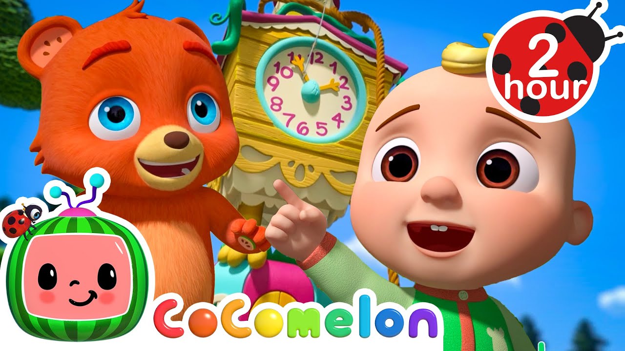 Hickory Dickory Dock! 🕰️ | Cocomelon - Nursery Rhymes | Fun Cartoons For Kids