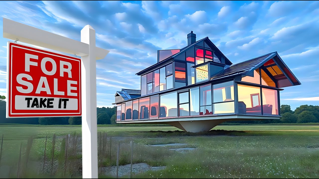 Самые странные футуристические дома, для продажи которых нужно чудо!