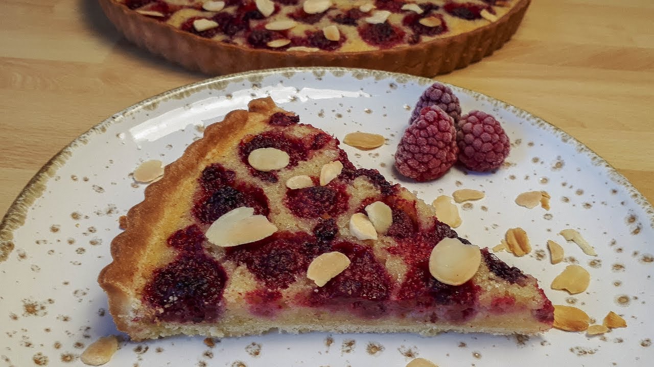 Tarte amandine aux framboises 💘💝 #155