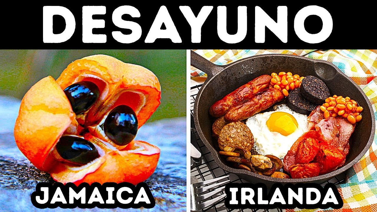 Lo que desayunarías en diferentes países