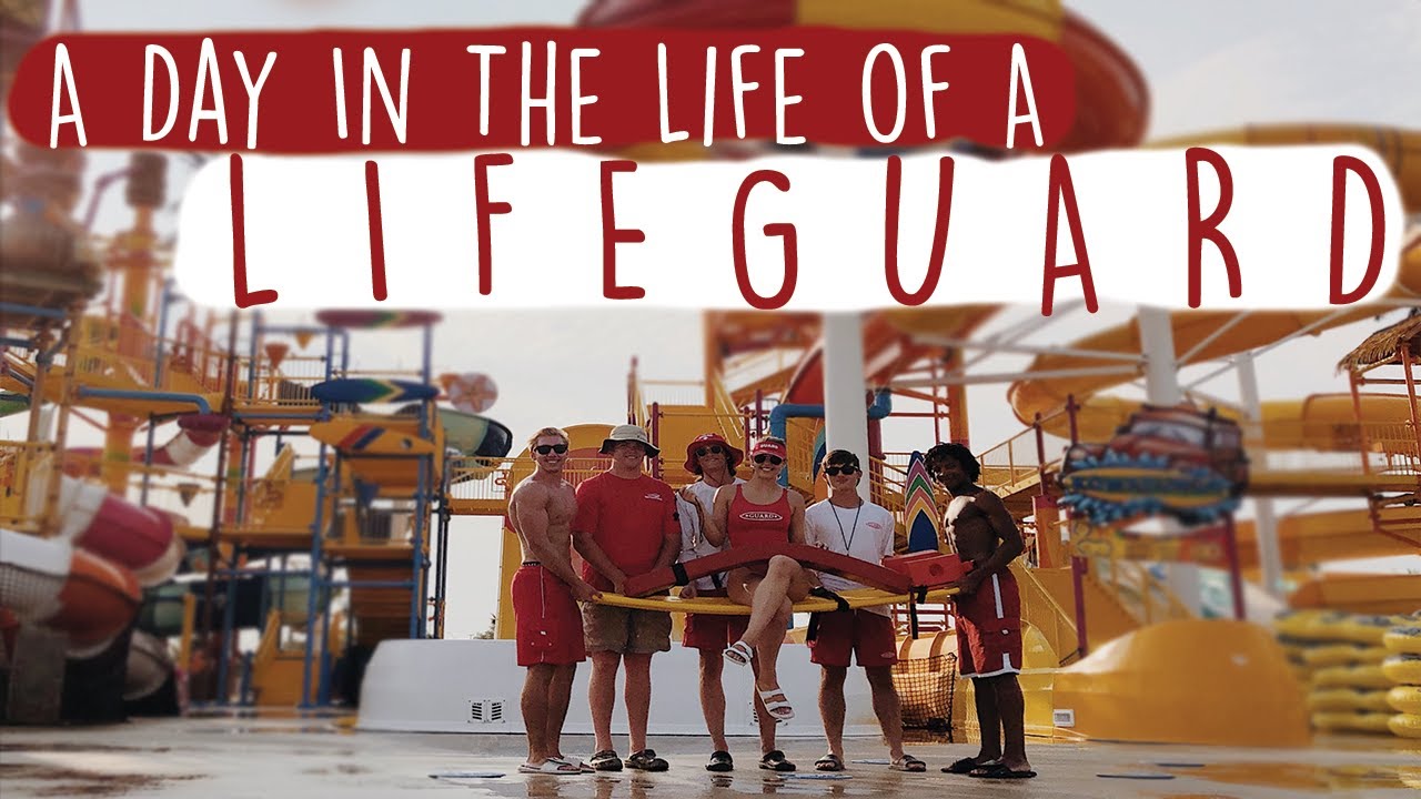 A DAY in THE LIFE of a LIFEGUARD | Rigby's Waterworld