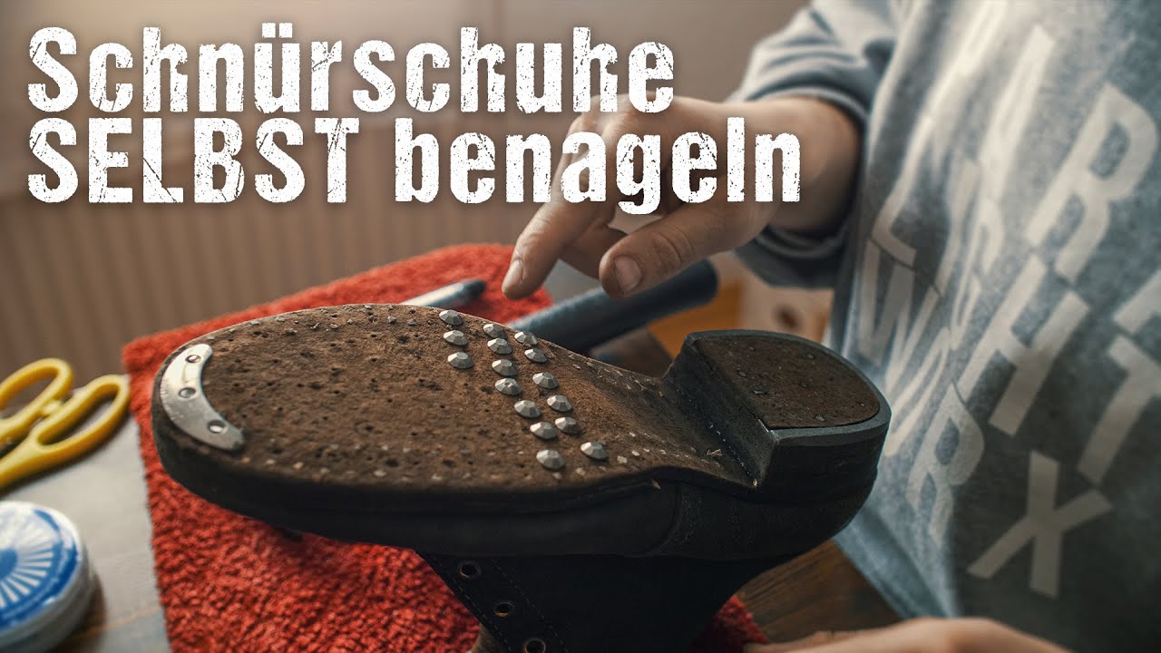 Alte Schuhe & Stiefel selbst benageln [Anleitung]