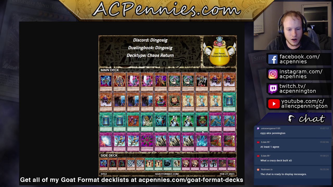 Chaos Return (Analysis) - 1st Place Goat Format