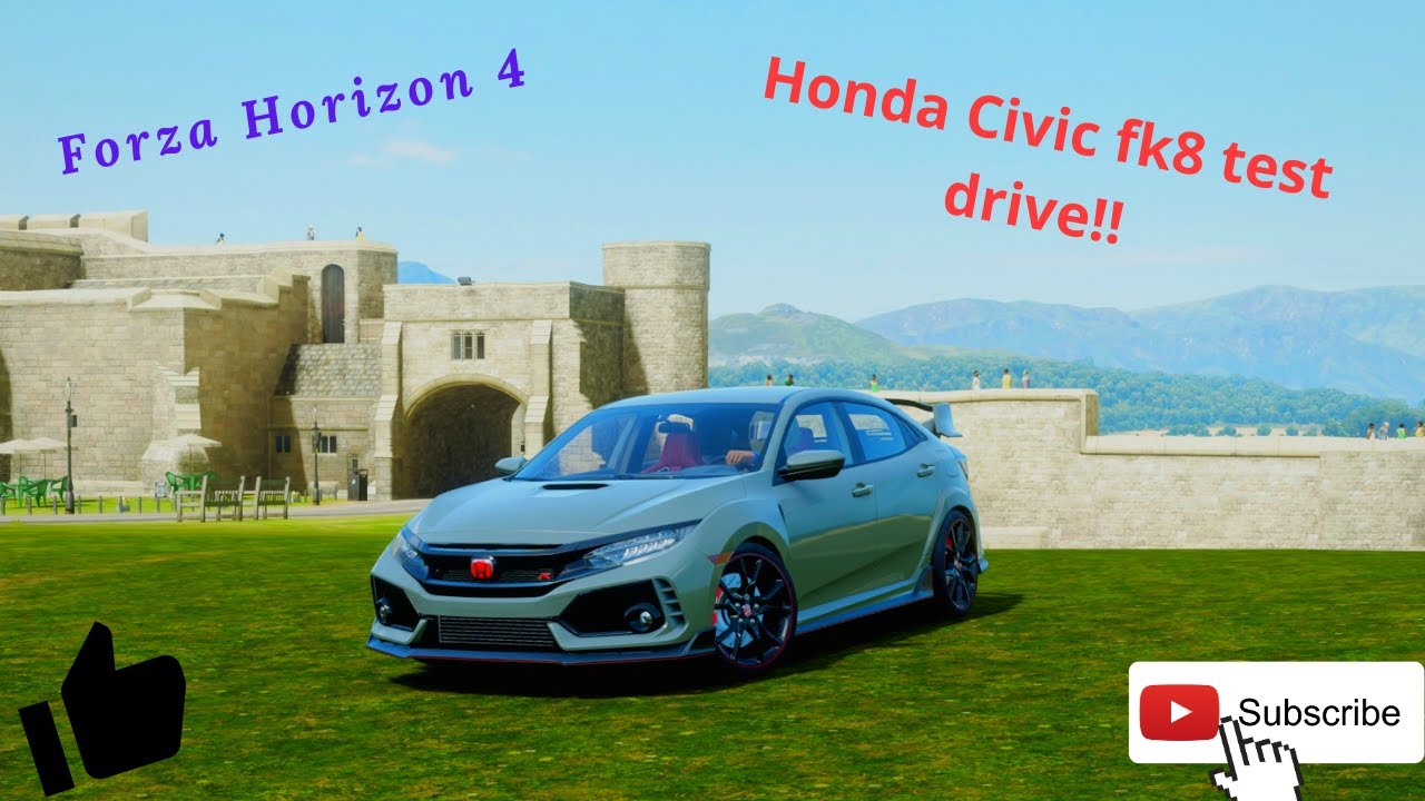 FORZA HORIZON 4 | Honda Civic FK8 TypeR | Test Drive