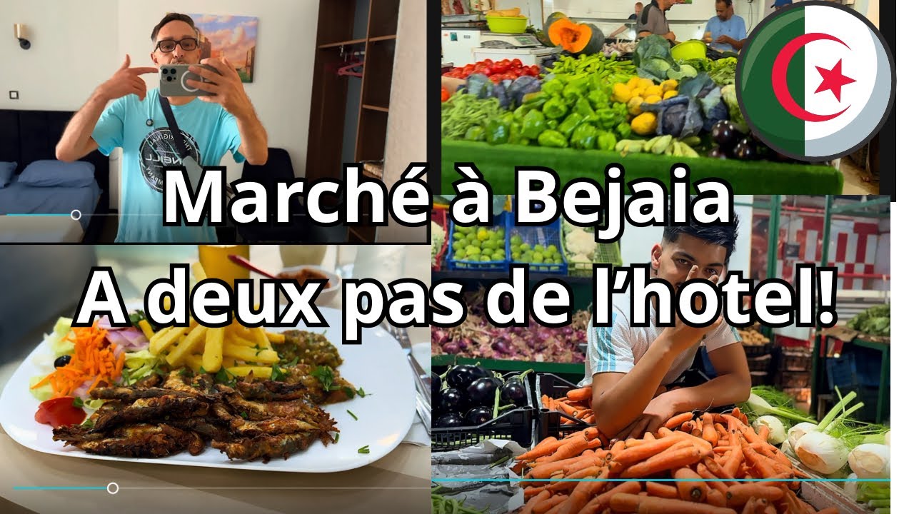 Marché à Bejaia à deux pas de l’hôtel