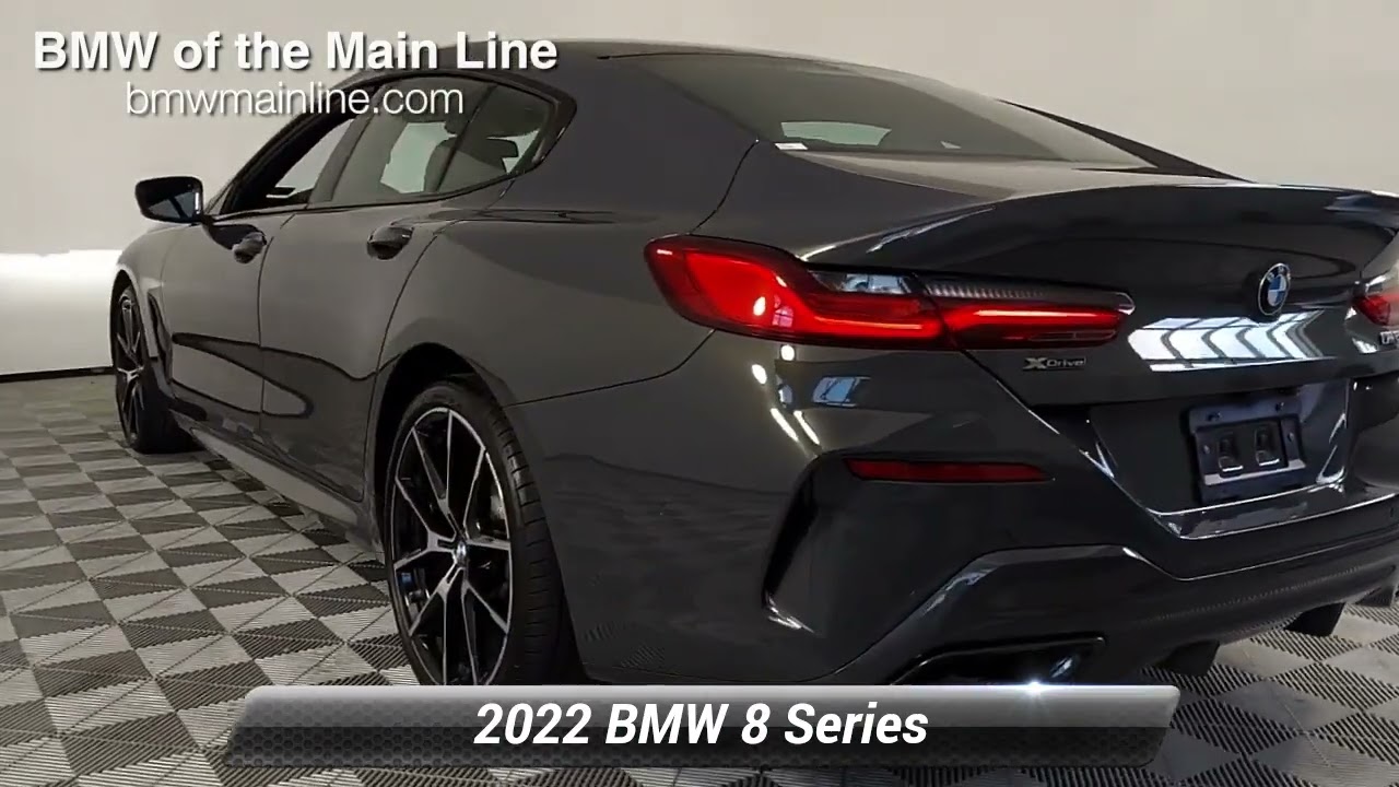 Used 2022 BMW 8 Series M850i, Bala Cynwyd, PA P4703