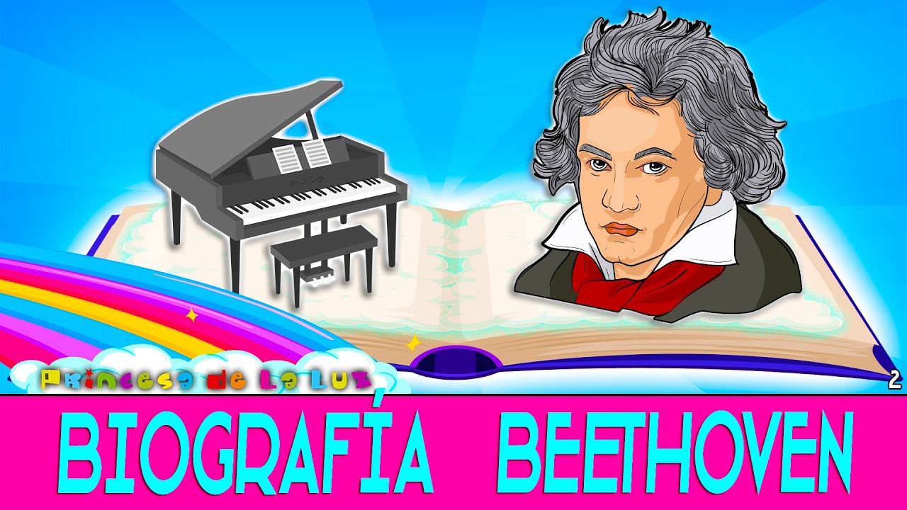BIOGRAFÍA De BEETHOVEN 📜 GRANDES PERSONAJES De La HISTORIA 🤵 VÍDEOS Educativos Para NIÑOS