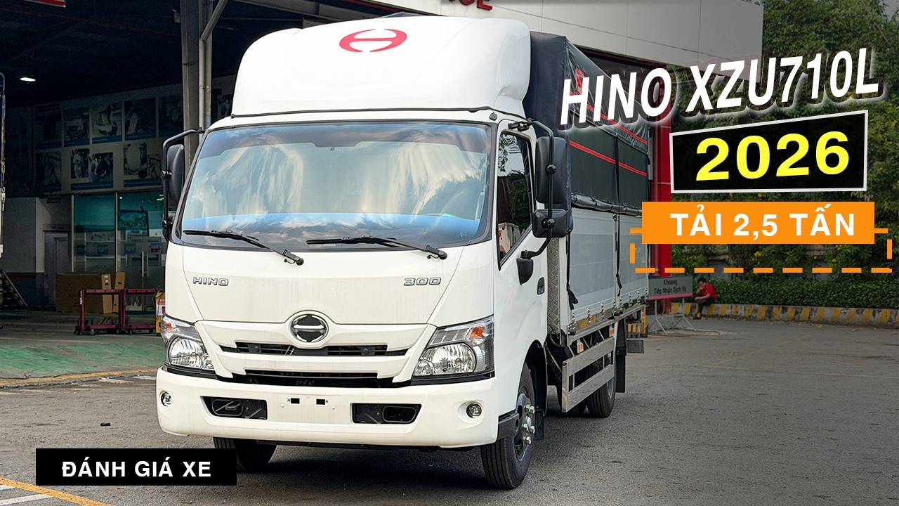 Đánh Giá Xe Tải Hino XZU710L - Vin 2026 |Thùng Mui Bạt Nhôm Cao Cấp| Khuyến Mãi Đăc Biệt