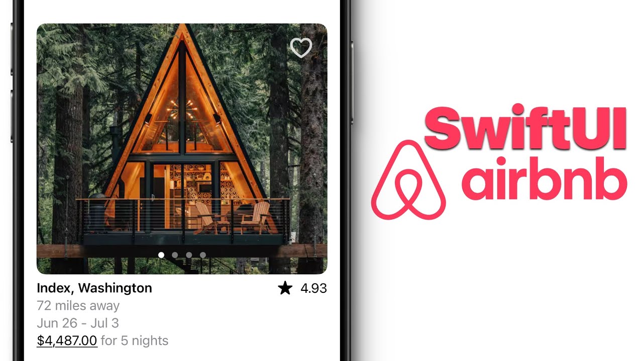 SwiftUI Tutorial: Airbnb Row View