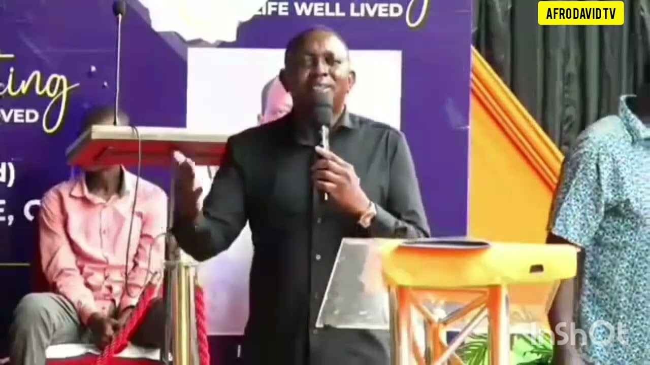 OSCAR SUDI DESTROYS EUGENE WAMALWA AND MARTHA KARUA FACE TO FACE DURING BURIAL OF CAPTAIN WERE