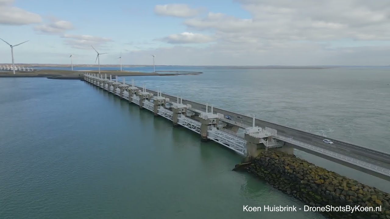 The Delta Works in The Netherlands | Short video