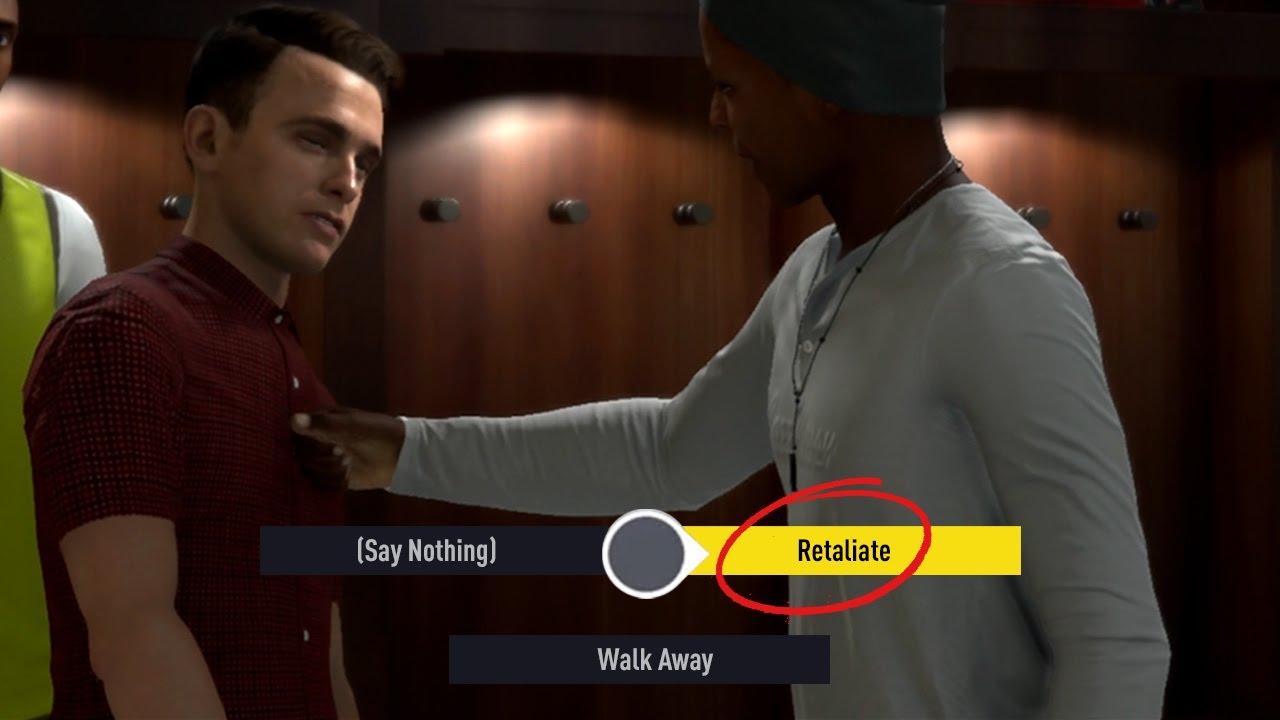 *UNSEEN* Alex Hunter VS Gareth Walker FIGHT!!! (Fifa 17 The Journey Enemies)