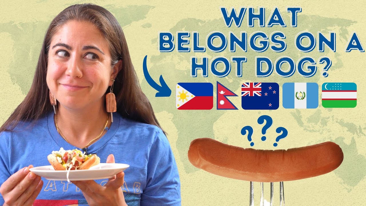 Is This How Hot Dogs are Eaten Around the World? 🌭 🌍