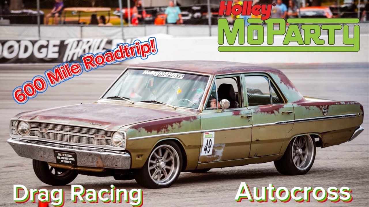 I Took A 600 Mile Roadtrip to Autocross My 1968 Dodge Dart! (Holley MoParty 2024)