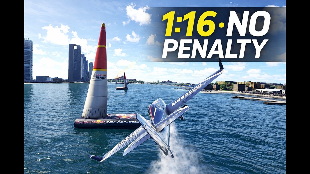 Red Bull Air Race Abu Dhabi | MSFS 2024 | 1:16 Run • No Penalties