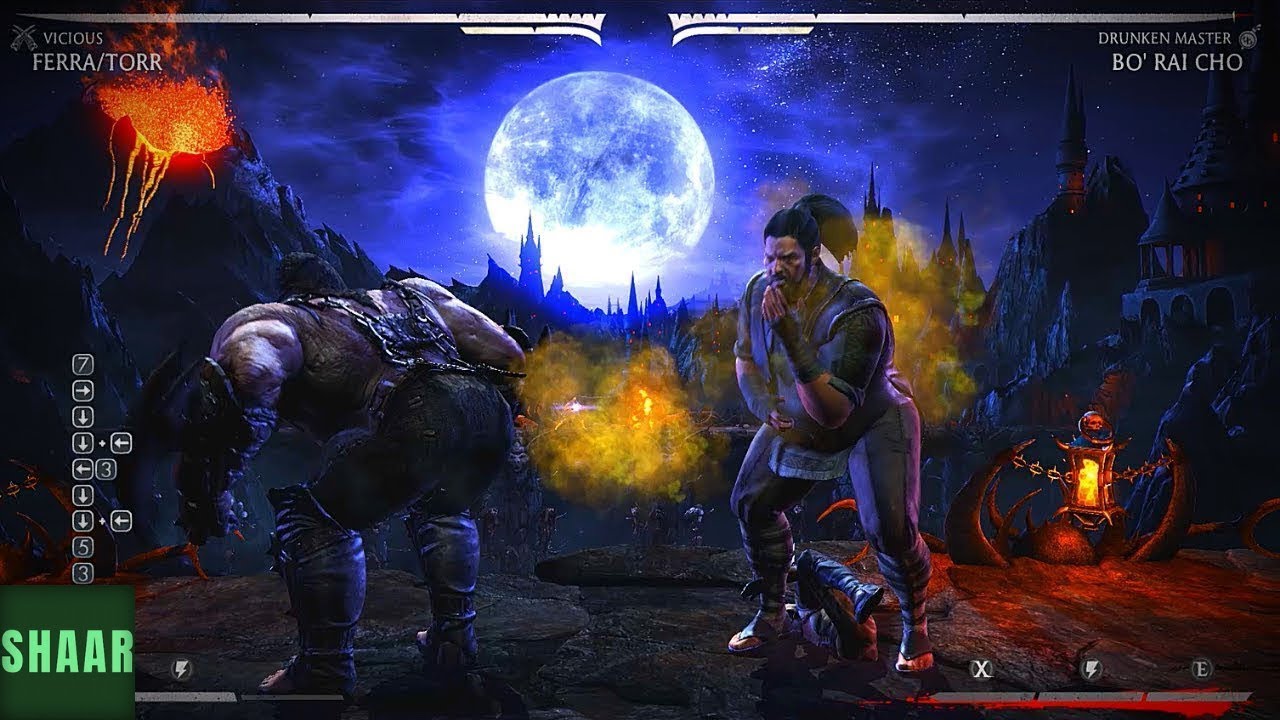 Mortal Kombat XL - All Characters Perform Bo' Rai Cho's (Fart Cloud)