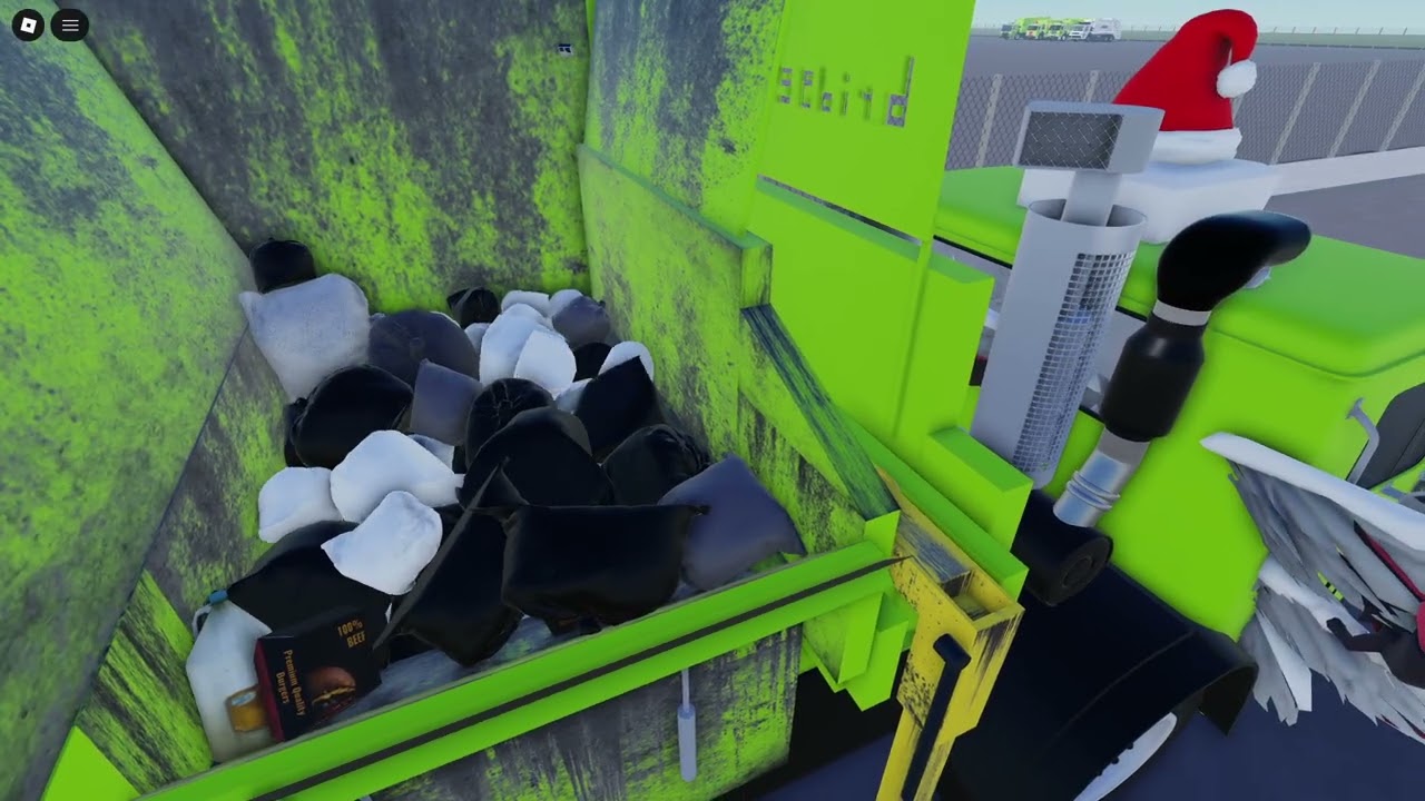Roblox GFL Enviromental Mack Bridgeport on trash full hopper packing