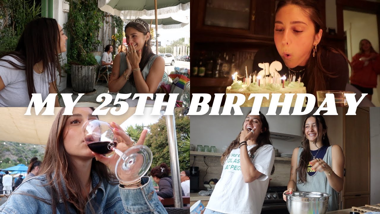 MY 25TH BIRTHDAY: winery, pottery class + surprise bday dinner!