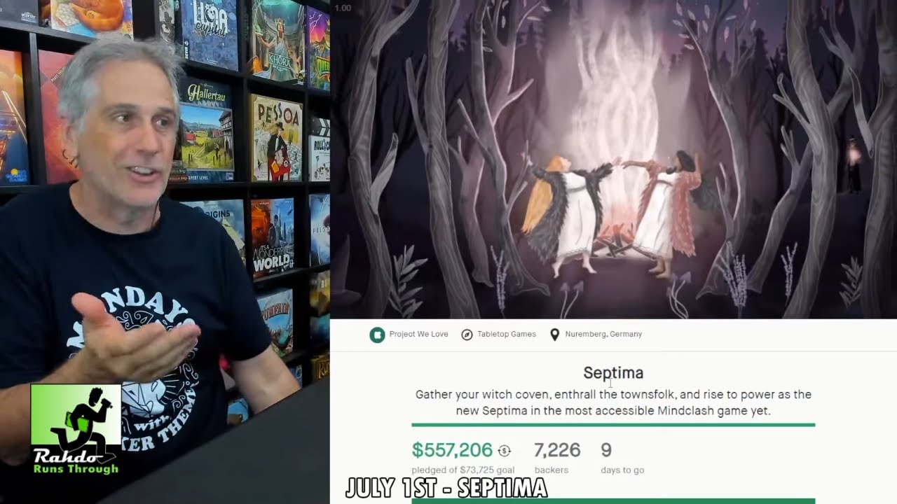 The 7 Best Crowdfunding Games ending by July 1st | Crowd Sorcery #1