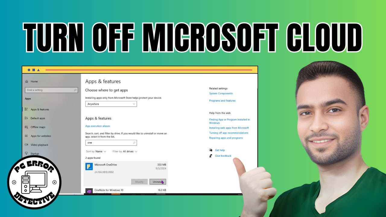 How to Turn Off Microsoft Cloud
