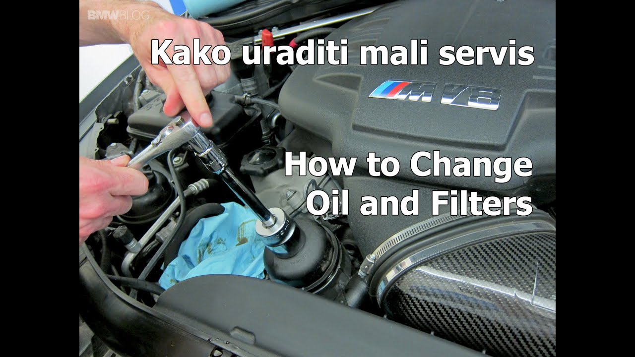 Kako uraditi mali servis / How to Change Oil and Filters