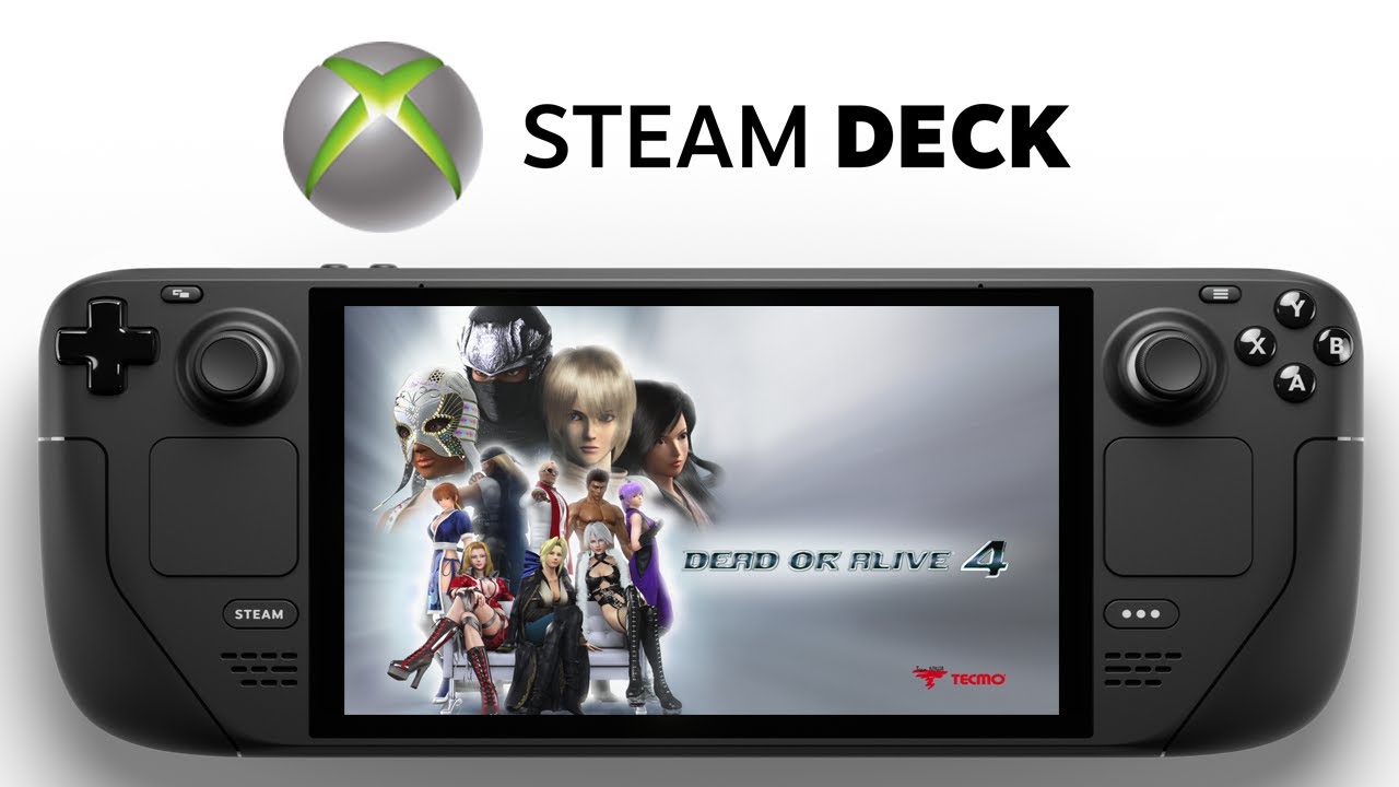 Dead or Alive 4 Steam Deck | Xenia Xbox 360 | 2TB Dual Boot