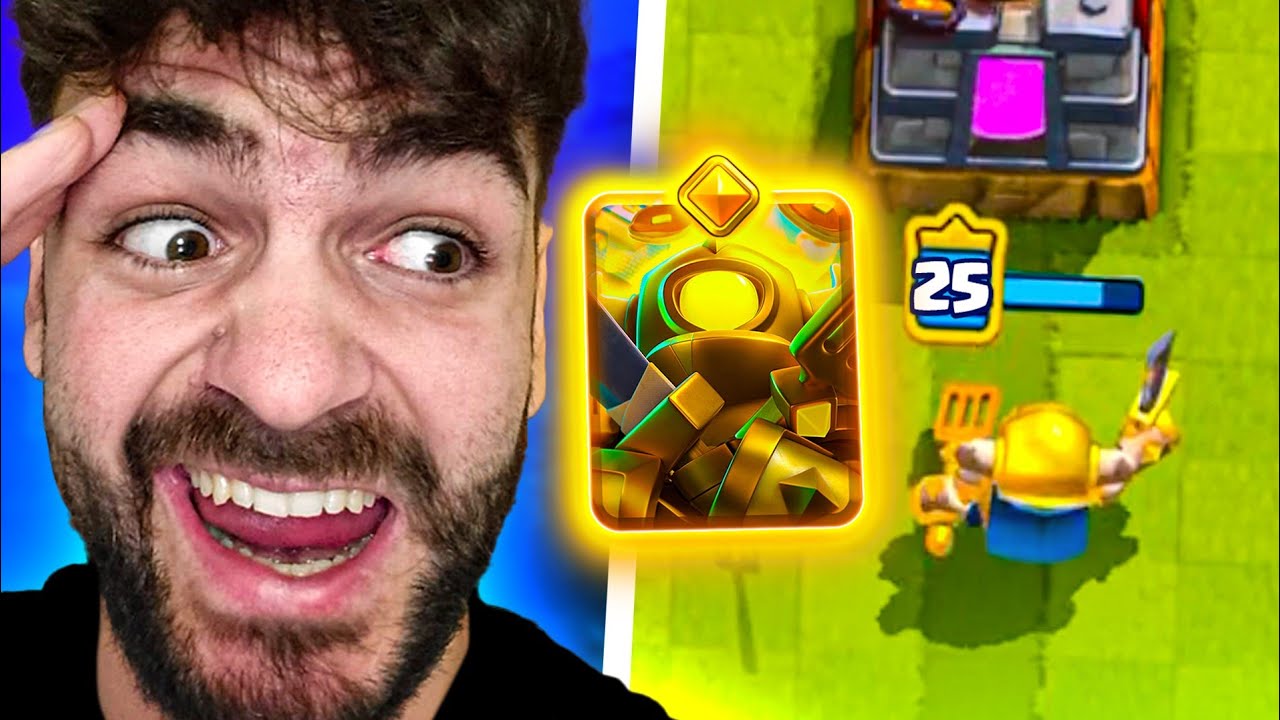 El Mini pekka Héroe a Nivel 21 Rompe Clash Royale!💀
