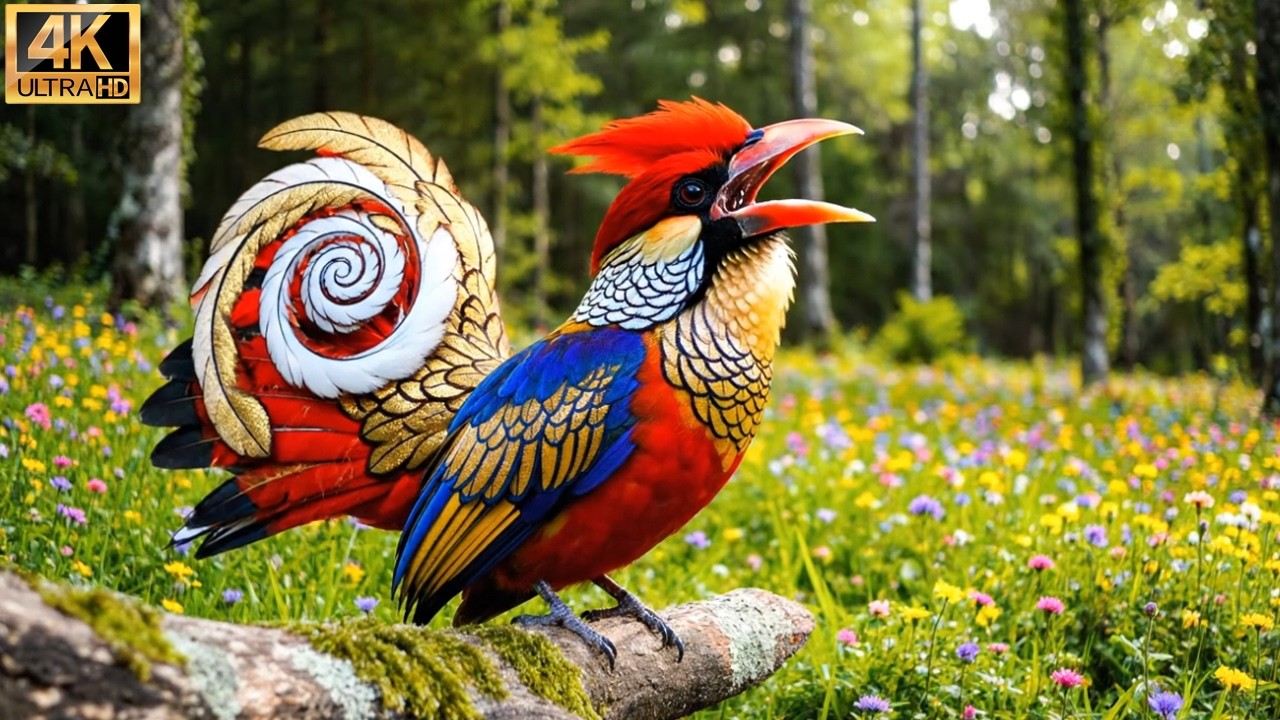 Unexpectedly Beautiful & Strange Birds of the World | 4K Nature ASMR