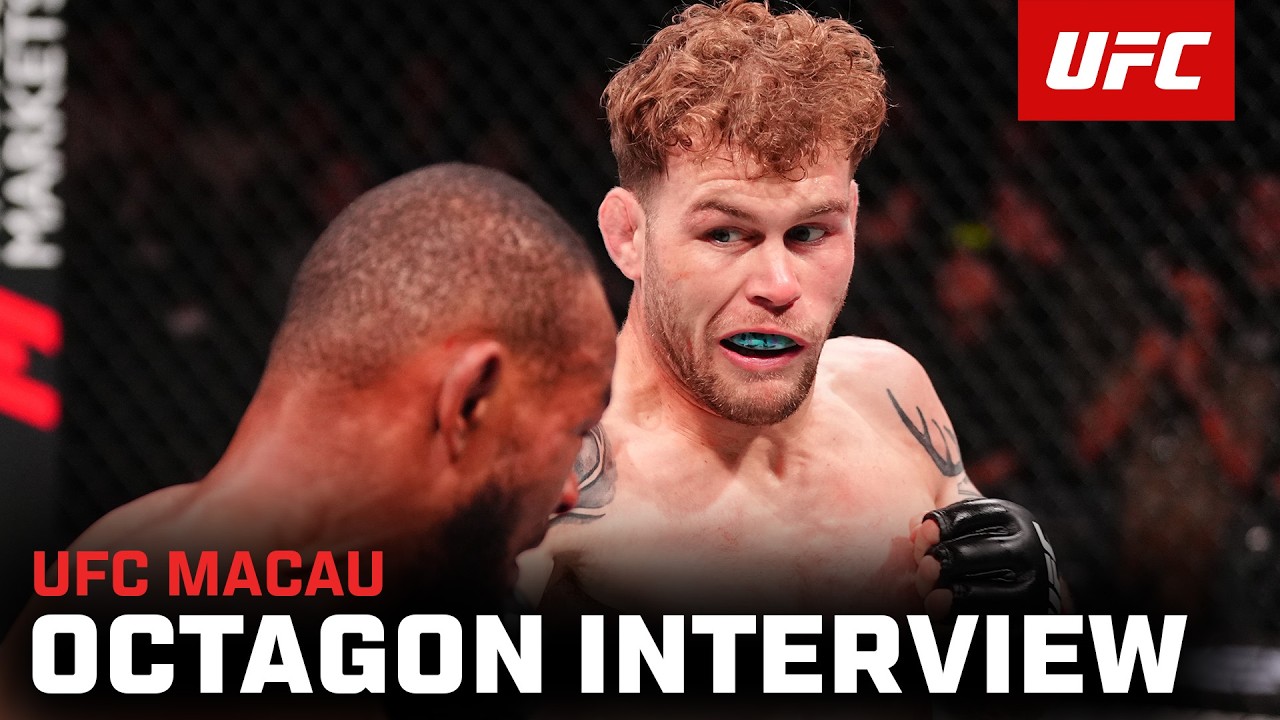 Интервью Джейка Мэттьюза в октагоне | UFC Макао