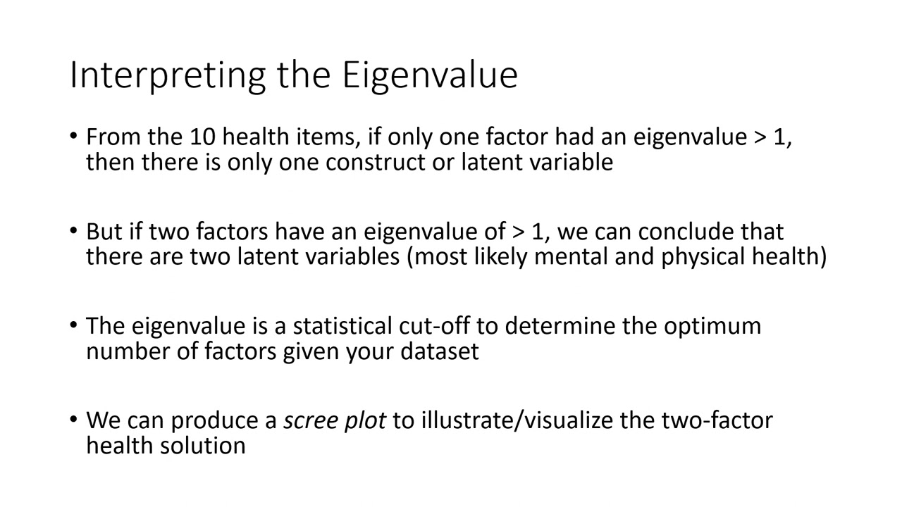 Exploratory and Confirmatory Factor Analyses (Chapter 11 Lecture 2)