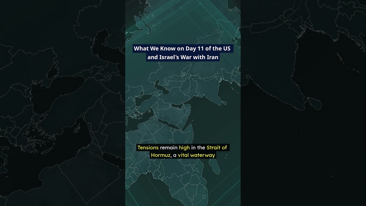 What We Know on Day 11 of the US and Israel's War with Iran #us #israel #iran #war  #news #global