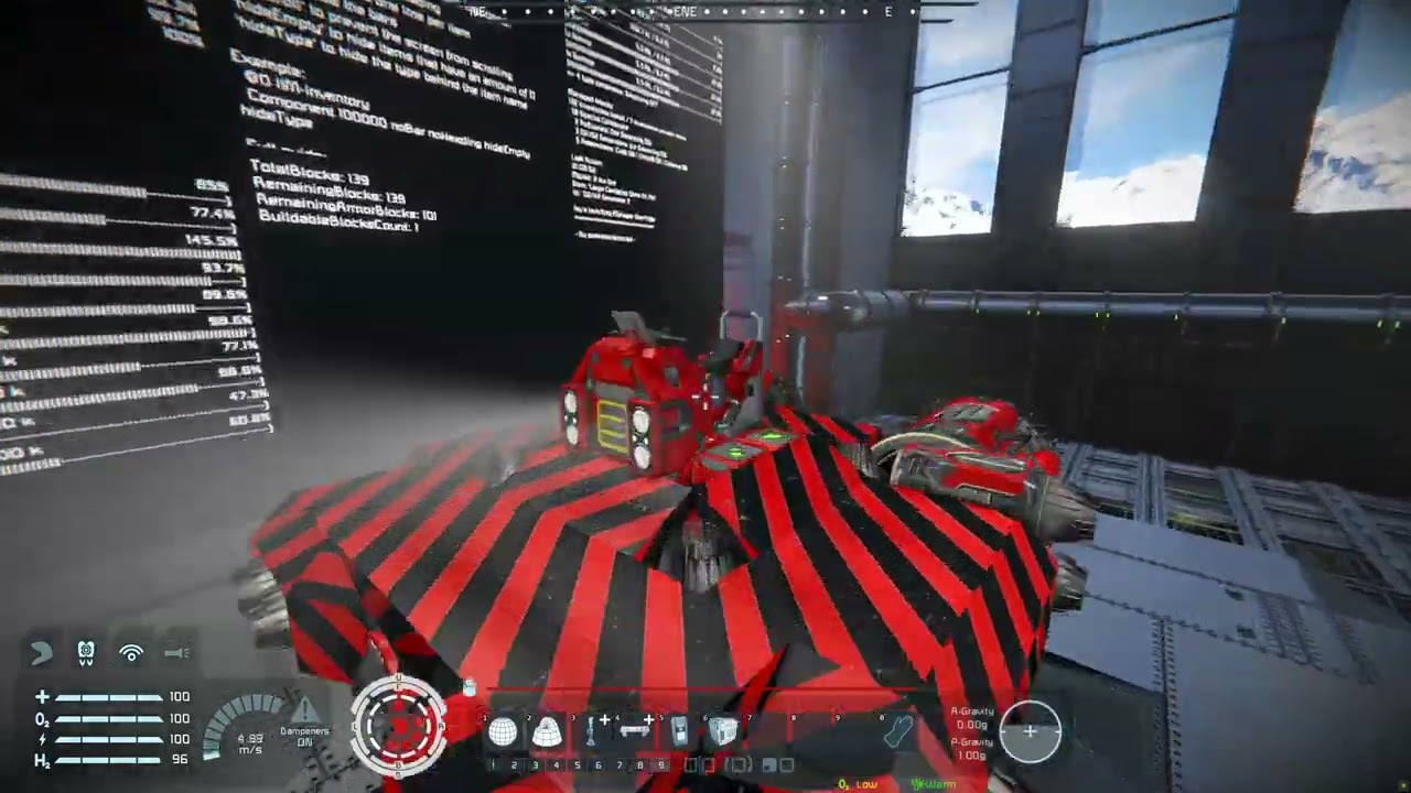 Space Engineers using MArmOS (Mechanical Arm Operating System) v3.1