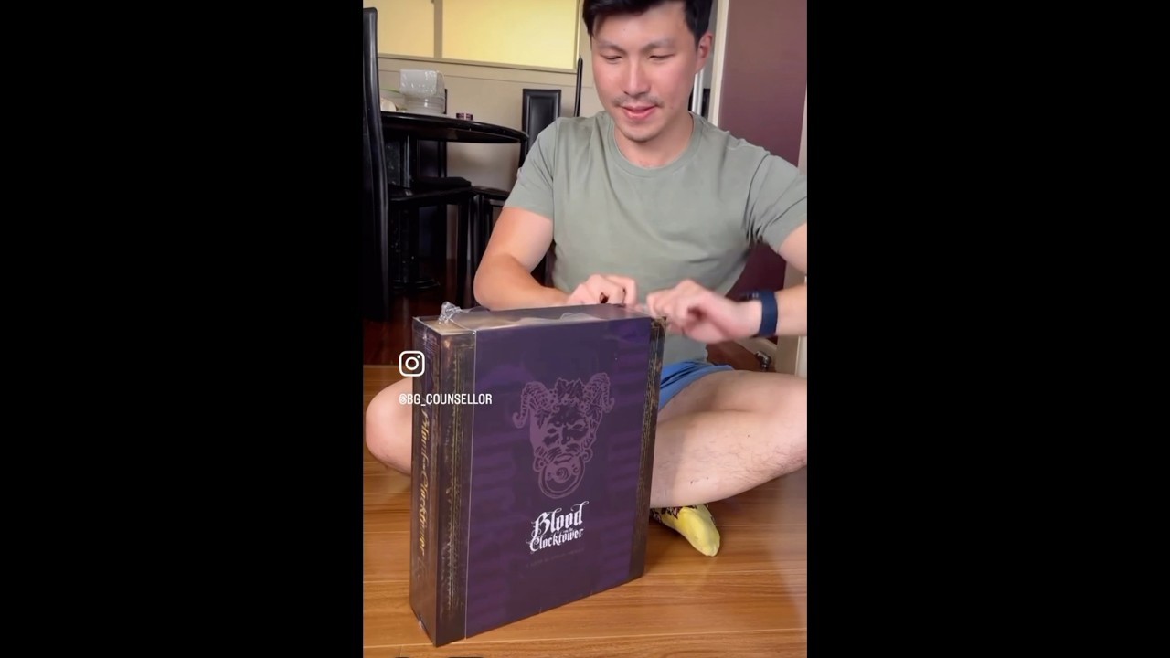 💜UNBOXING and PACKING Blood on the Clocktower 💜 #boardgames #norollsbarred #bloodontheclocktower
