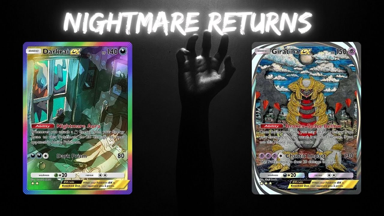(RANK PROOF) Nightmare Returns: Darkrai ex & Giratina ex Deck