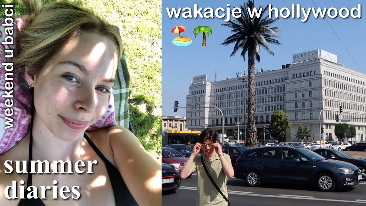 wakacje w warszawie, krowarzywa i wychodzenie ze strefy komfortu // summer diaries vlog 👙🌴