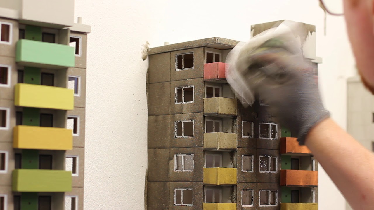 Making Of - Cuckoo Block Frankfurt, a contemporary sculpture