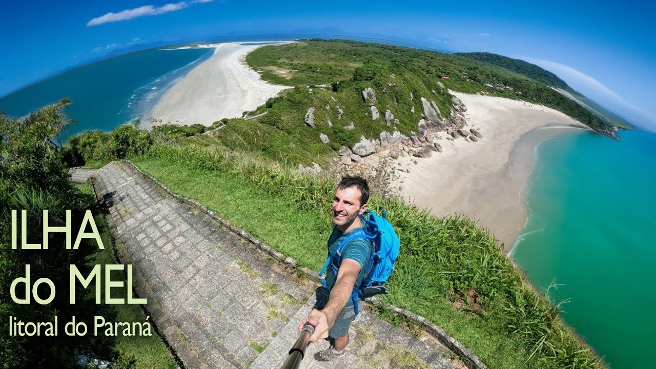 PRAIAS DESERTAS e muita história: a trilha completa pela ILHA DO MEL (Paranaguá/PR)