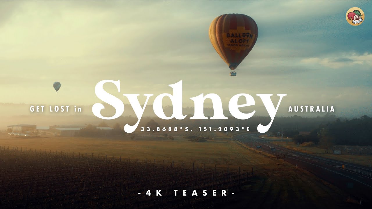 Get Lost In Sydney | Official Cinematic Teaser [4K]