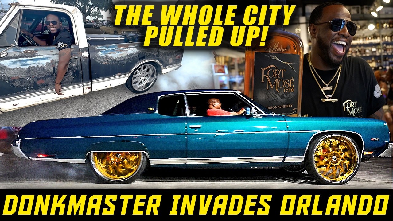 DONKMASTER ORLANDO TAKEOVER | Donks & Old Schools Pulled Up HEAVY! Fort Mose' Bottle Signing