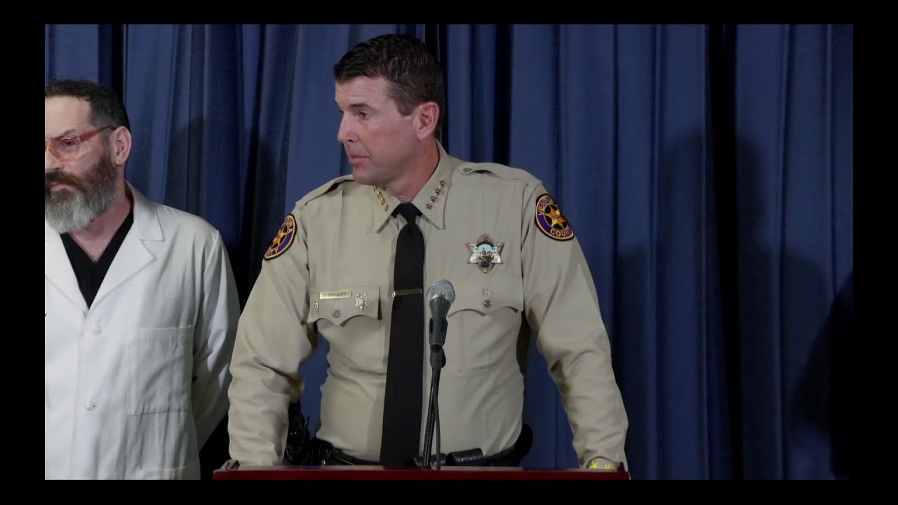 Ventura County Sheriff's Office Press Conference - 11/7/2023