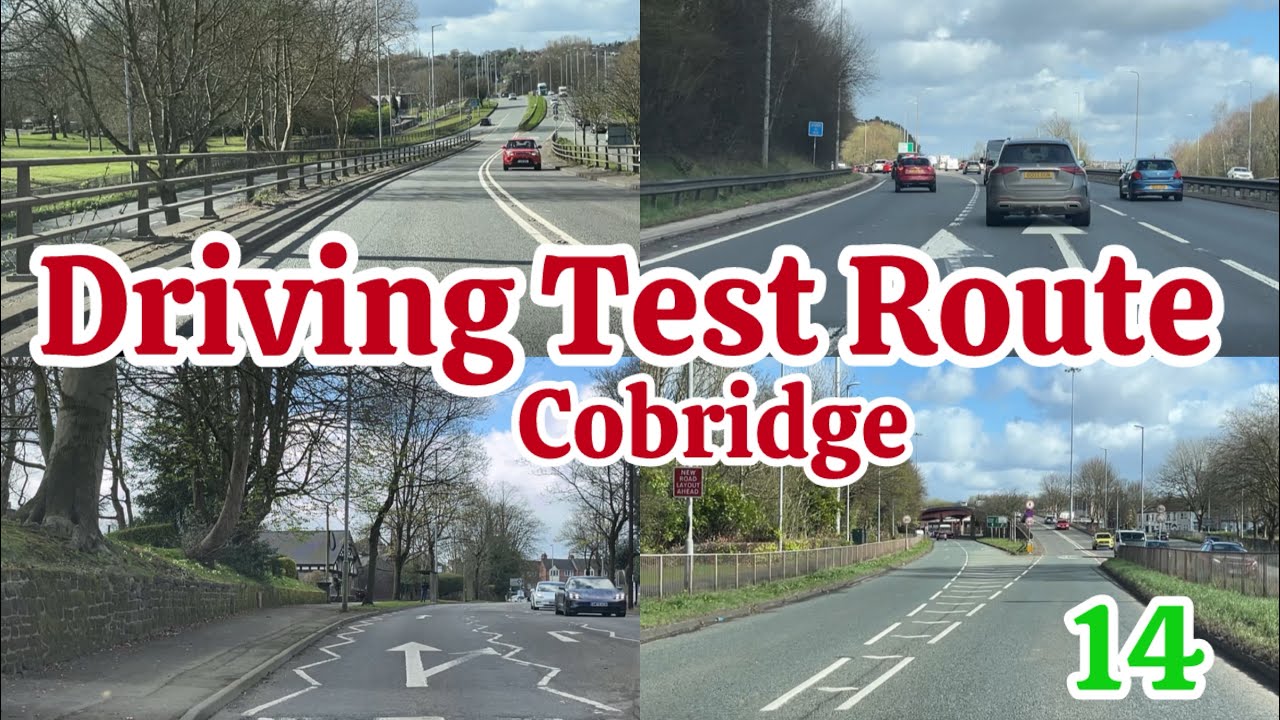 Driving Test Route 14 | Cobridge | Stoke-on-Trent | 2025