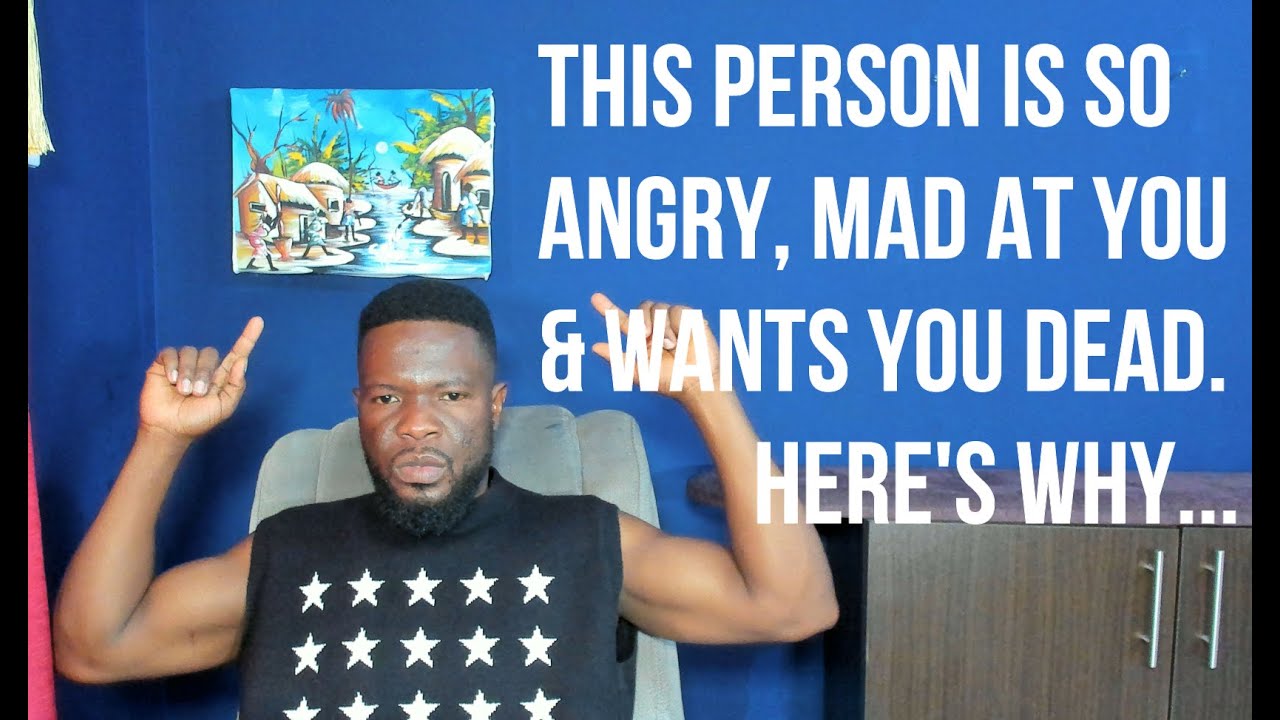 This Person is So Angry, Mad at You & Want to Take Your Life. Here's Why...