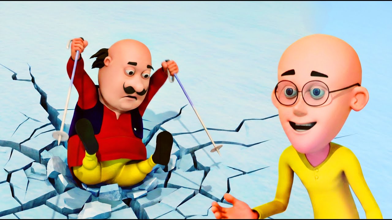 Motu फसा Ice Trap मे | Motu-Patlu