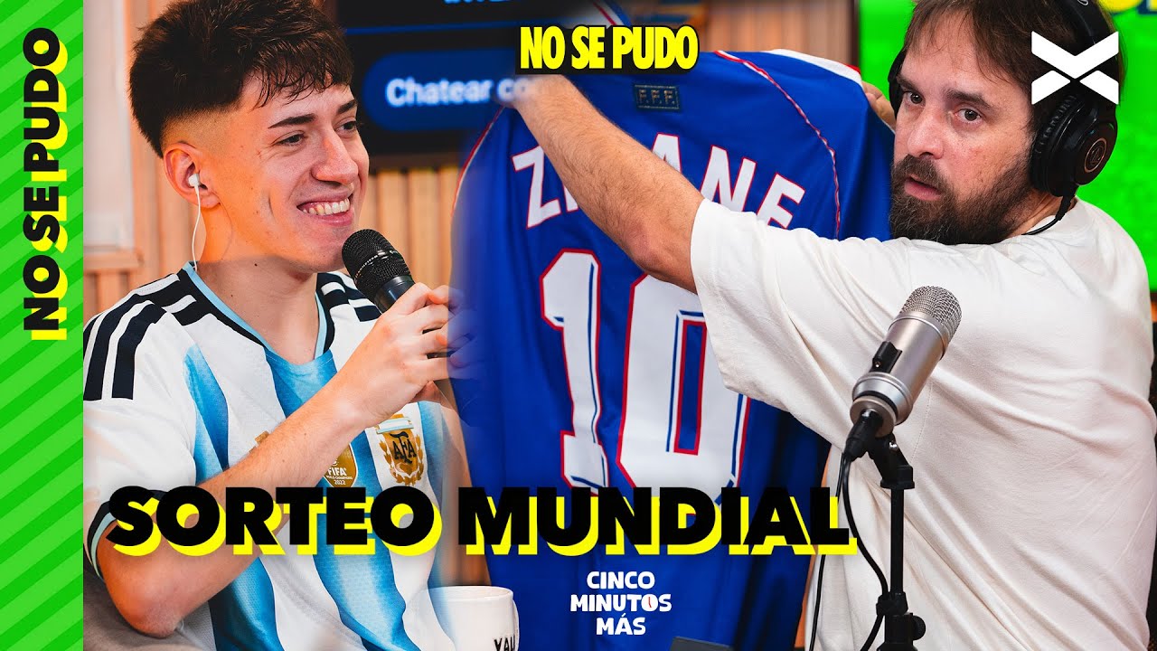 SORTEO DEL MUNDIAL: REACCI&Oacute;N, M&Oacute;VIL Y DATA | #NoSePudo | COMPLETO 05/12 | VORTERIX