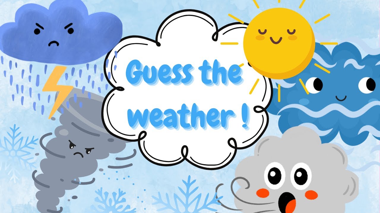 Guess the Weather! Fun Weather Quiz for Kids ｜猜猜今天是什麼天氣？兒童互動小遊戲