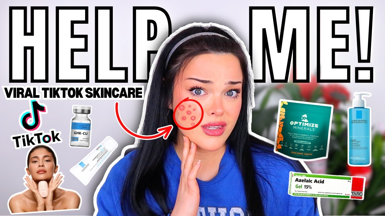 CAN TIKTOK SAVE MY FACE?! | Trying Viral TikTok Skin Care