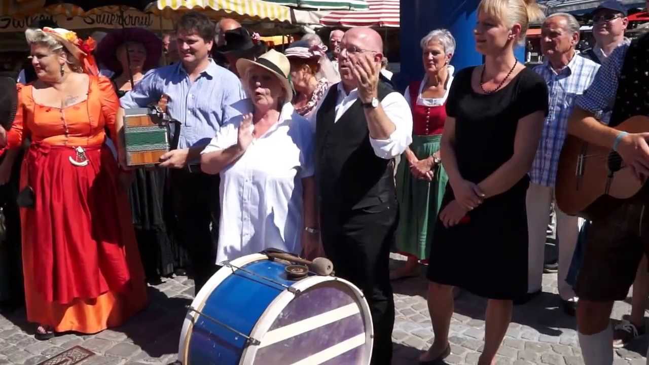 Eröffnung Brunnenfest Viktualienmarkt München