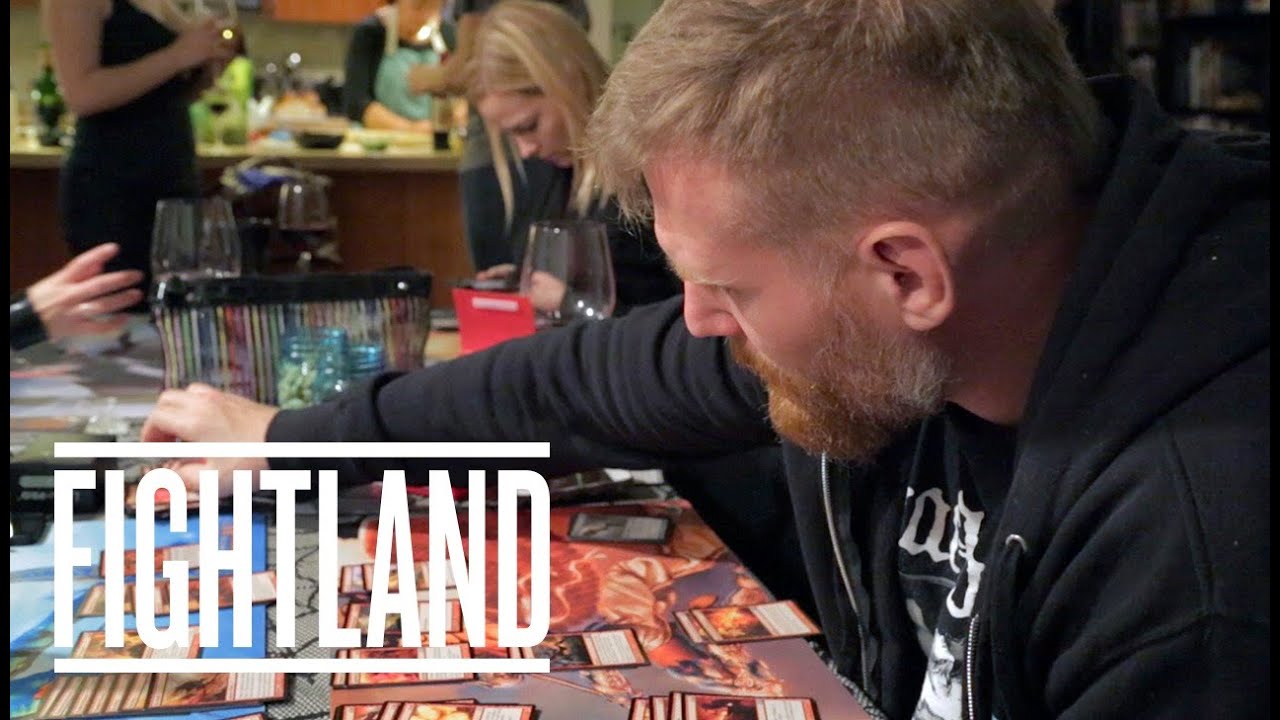 Playing Magic The Gathering With Josh Barnett: Fightland Meets