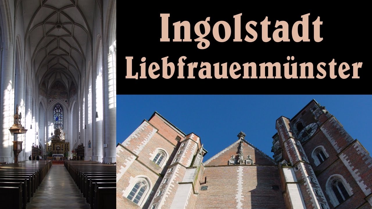 INGOLSTADT (IN), Münster Zur Schönen Unserer Lieben Frau - Vollgeläut (Turmaufnahme)