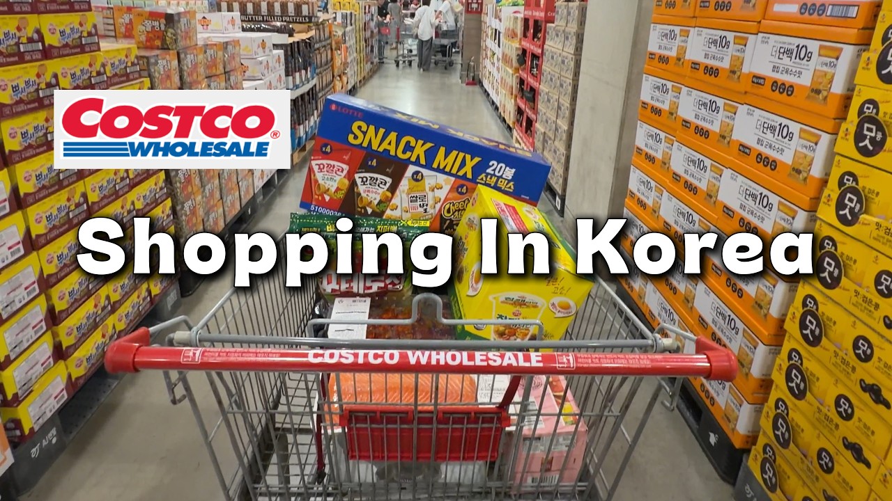 Costco Korea Shopping | Korean Food, Snacks & Grocery Shopping | Shopping in Korea